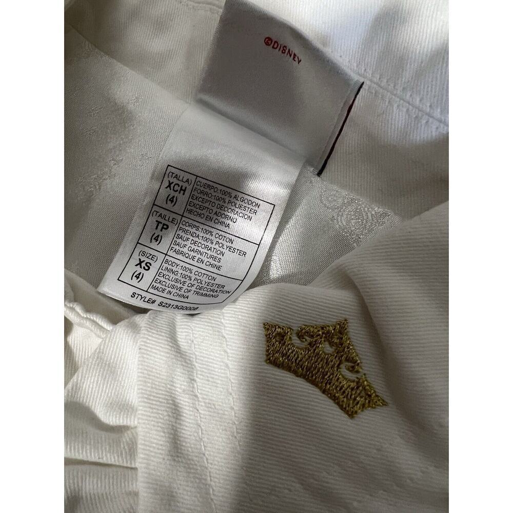 The Disney Store Princess Dress Coat Girls Size 4 - Picture 5 of 8
